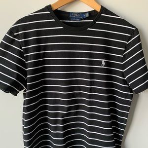 Polo Ralph Lauren Stripe Black T Shirt